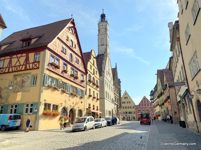 Town Hall and other buildings in Rothenburg