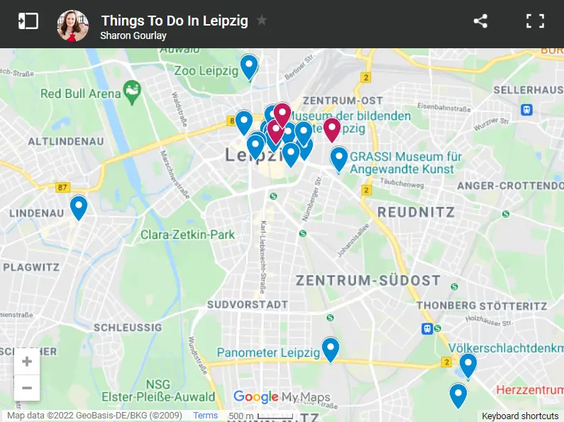 things to do in leipzig map