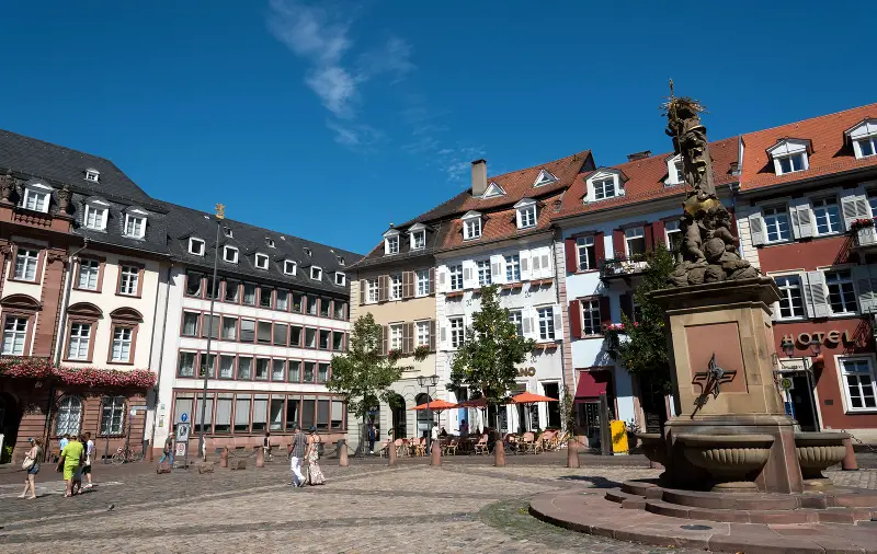 Marktplatz in Heidelberg's Old Town