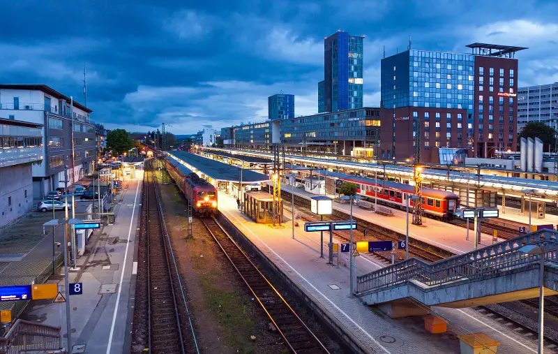 Freiburg Hauptbahnhof (Railway Station)