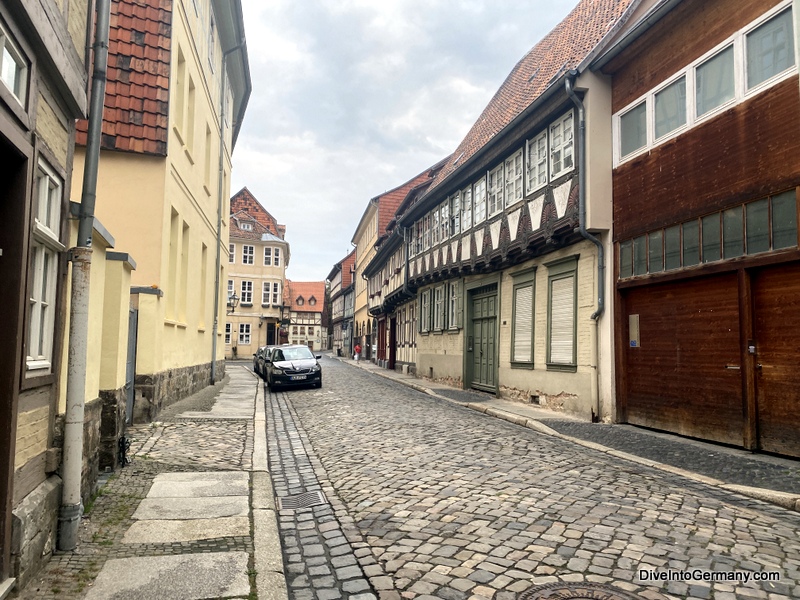 Quartier am Brunnen Quedlinburg street