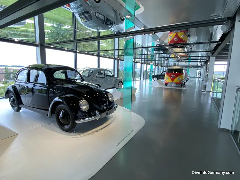 Inside ZeitHaus Car Museum Autostadt