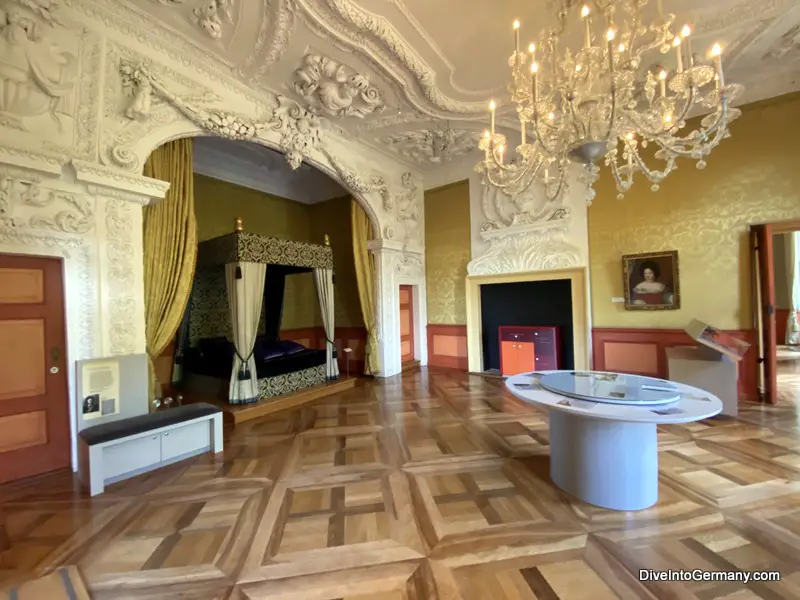 The Duchess' bedroom Celle Castle