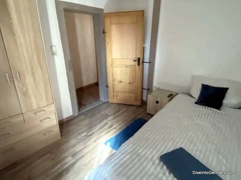 single bedroom at Pension Das Lädle Rothenburg Ob Der Tauber