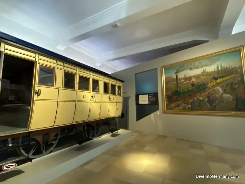 DB Museum Nuremberg oldest carriage
