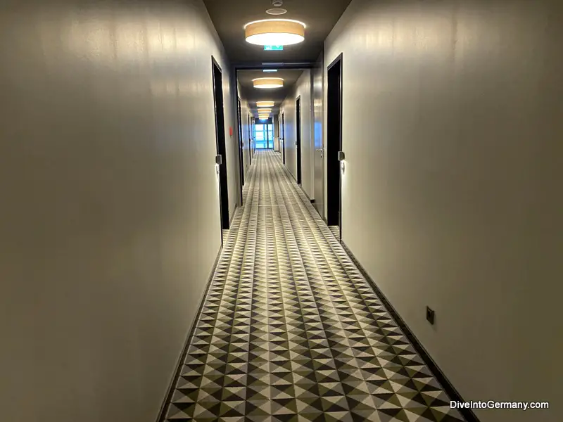 Adina Apartments Leipzig hallway